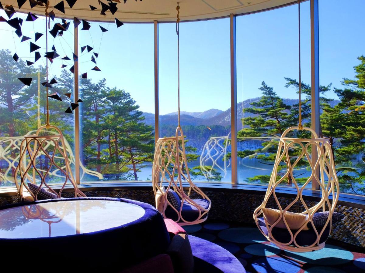 Urabandai Lake Resort Geihinkan Nekoma Rikyu Kitashiobara Extérieur photo